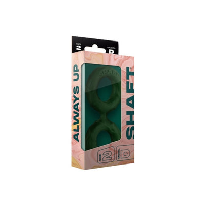 Shaft Model D Double C-Ring Size 2 - Colour: Green