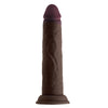 Shaft Model J 8.5 Inch Liquid Silicone Realistic Dildo - Colour: Mahogany