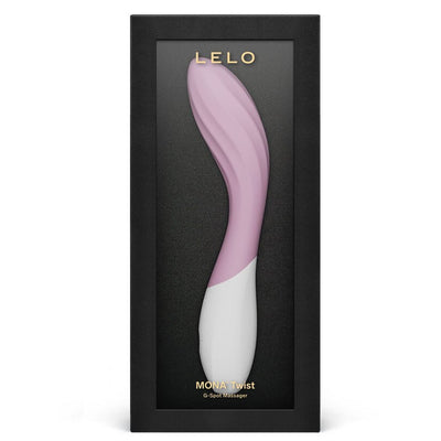 Lelo Mona Twist G-Spot Vibrator - Colour: Soft Pink