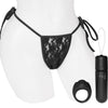 Screaming O My Secret 4T Panty Vibe Remote Control Vibrating Set - Colour: Black