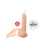 Nasstoys Natural Realskin Squirting Penis With Adjustable Harness 8 Inch