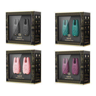 Zalo Nave Velvet Nipple Clamp