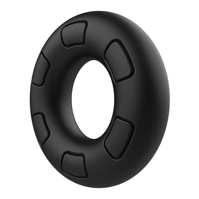 Playful Nero Liquid Silicone Thick C-Ring
