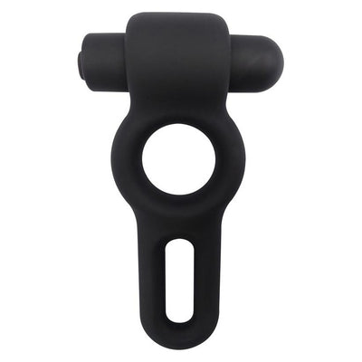 Playful Nero Liquid Silicone Vibe C-Ring