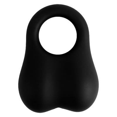 Playful Nero Liquid Silicone Weighted Ball Ring