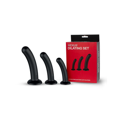 Nexus Dilator Set Silicone Anal Dildos (S M L)