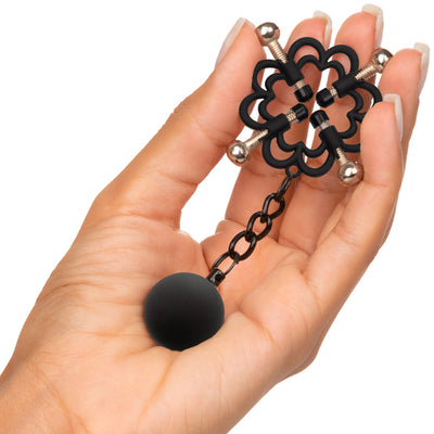 CalExotics Nipple Grips Power Grip 4-Point Weighted Nipple Press