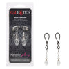 CalExotics Nipple Play Non-Piercing Nipple Jewelry Crystal Teardrop