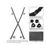 CalExotics Nocturnal Collection Over The Door Cross Restraints