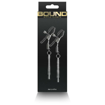 NS Novelties Bound Nipple Clamps D3