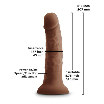 NS Novelties Colours Pleasures 7 inch Vibrating Dong