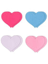 NS Novelties Pretty Pasties Heart II Assorted 4 Pair