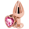 NS Novelties Rear Assets Rose Gold Heart Medium