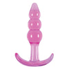 New Sensations Novelties Jelly Rancher T-Plug Ripple Butt Plug