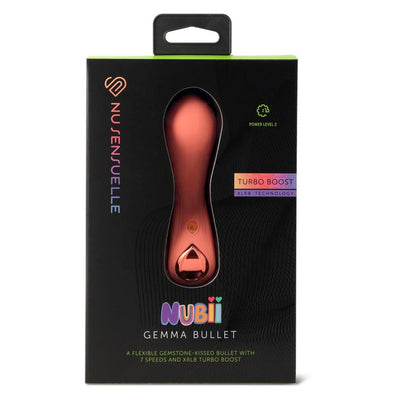 Nu Sensuelle Gemma Nubii Bullet Vibrator - Colour: Coral