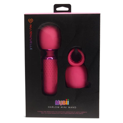 Novel Creations NU Sensuelle Harlow Nubii Mini Wand With Attachment