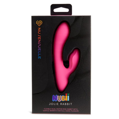 Novel Creations NU Sensuelle Jolie Mini Nubii Rabbit With Heat - Colour: Pink