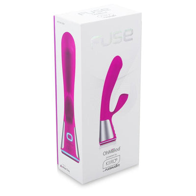 OhMiBod Fuse for KIIROO Interactive Dual Stimulation Vibe - Colour: Pink