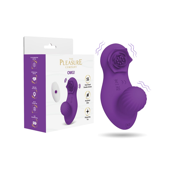 Full Circle The Pleasure Company OMG Petite Powerhouse Multi Play Vibrator 4.1 Inch