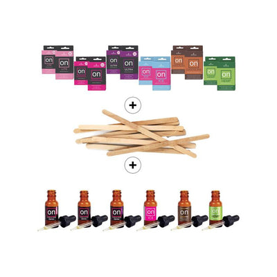 Sensuva On Arousal Oil Assorted 12 Piece With Tester Sticks Refill Kit