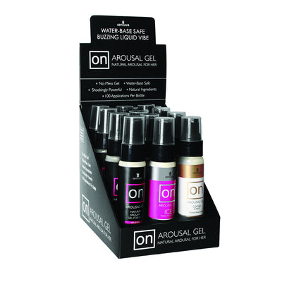 Sensuva On for Her Arousal Gel Ice 12 Piece Display