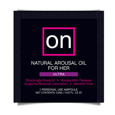 Sensuva On for Her Arousal Oil Ultra Single Use Ampoule