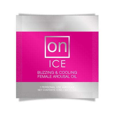 Sensuva On Ice Arousal Oil Single Use Ampoule Packet