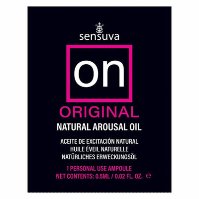 Sensuva On Original Arousal Oil Ampoule