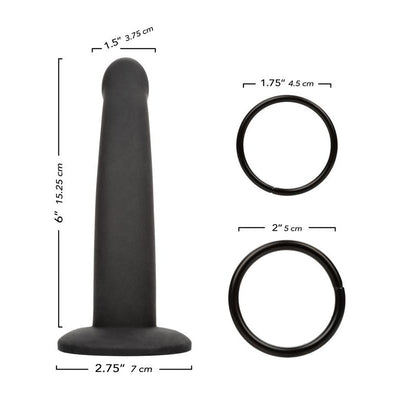 CalExotics Onyxxx Jock Strap with Silicone Probe