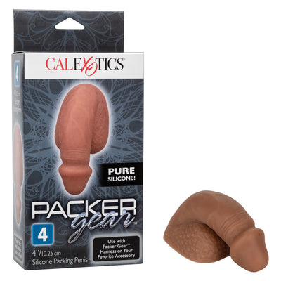CalExotics Packer Gear 4" Silicone Packing Penis - Colour: Black