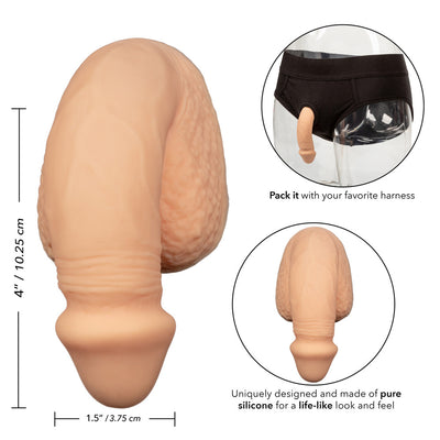 CalExotics Packer Gear 5 inch Silicone Packing Penis - Colour: Ivory