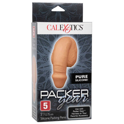 CalExotics Packer Gear 5 Inch Ultra-Soft Silicone STP - Colour: Brown
