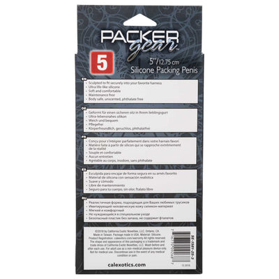 CalExotics Packer Gear 5 Inch Ultra-Soft Silicone STP - Colour: Brown