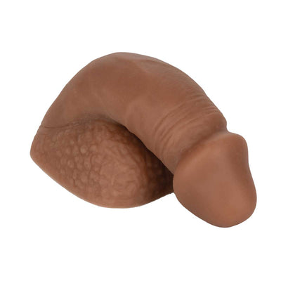 CalExotics Packer Gear 5 Inch Ultra-Soft Silicone STP - Colour: Brown