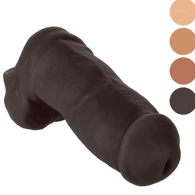 CalExotics Packer Gear 5 inch Silicone Packing Penis - Colour: Brown