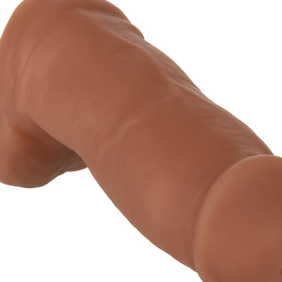 CalExotics Packer Gear 5 inch Silicone Packing Penis - Colour: Brown