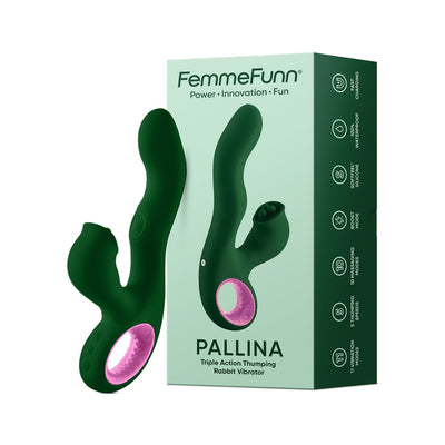 Femme Fun Pallina Triple Ball Vibrator with Thumping and Massaging Modes