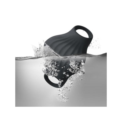 Rocks Off Palm Silicone Handheld Masturbator - Colour: Black