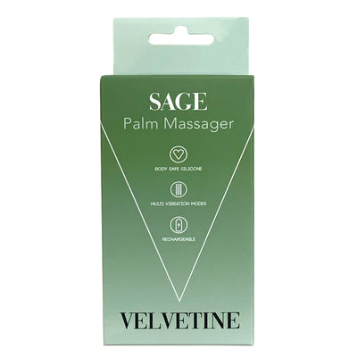 Velvetine Palm Sage Vibrator