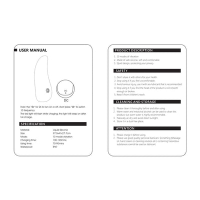 Velvetine Palm Sage Vibrator