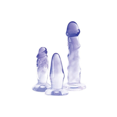 Excellent Power Parti Sapphire 3 in 1 Dildo and Butt Plug Kit