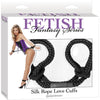 PipeDream Fetish Fantasy Silk Rope Love Ankle Cuffs