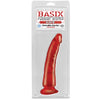 PipeDream Basix 7 Inch Slim O-Ring Strap-On Dildo