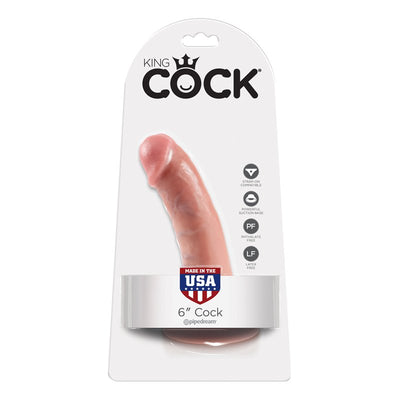 PipeDream King Cock Realistic Dildo - 6 inch Cock