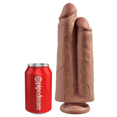 Pipedream King Cock - 9 Inch Two Cocks One Hole