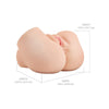 PDX Brands PDX Elite Back That Ass Up Automatic Mega Masturbator - Colour: Light