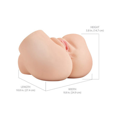 PDX Brands PDX Elite Back That Ass Up Automatic Mega Masturbator - Colour: Light