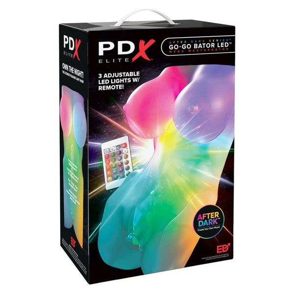 PDX Brands PDX Elite Go-Go Bator LED Mega Masturbator