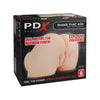 PDX Brands PDX Elite Shake That Ass Vibrating Mega Masturbator - Colour: Light