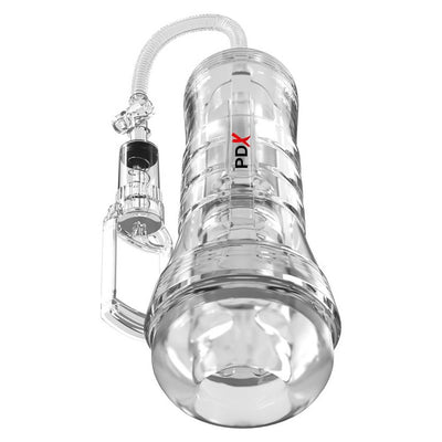 PDX Brands PDX Elite ViewTube Vac XXL Pump See-Thru EZ-Grip Pump Stroker